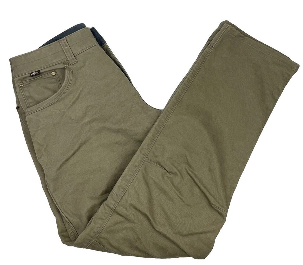 Kuhl Rydr Vintage Patina Dye Badlands Khaki Rydr Pants 30x31 Outdoors Hiking